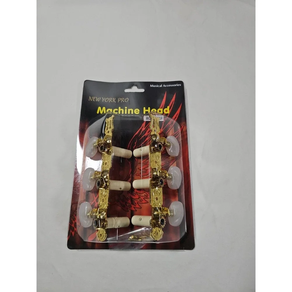 New York Pro Machine Head WOOD-019CP‎ Guitar Tuning Peg New NOS